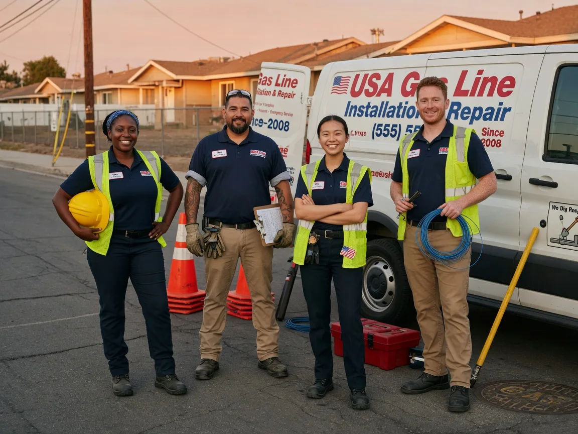 Gas Line Installation company in Adelphi, OH